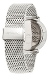 Buy Shop Calvin Klein White Dial Silver Mesh Bracelet Watch for Women - K8M21126 USA Online