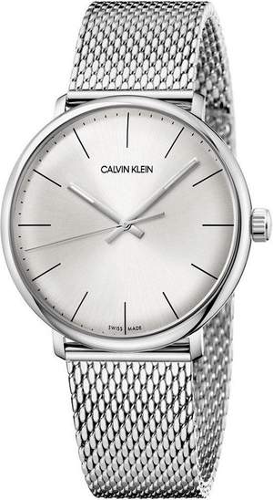 Buy Shop Calvin Klein White Dial Silver Mesh Bracelet Watch for Women - K8M21126 USA Online