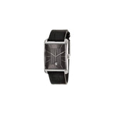 Buy Shop Calvin Klein Window Black Dial Black Leather Strap Watch for Men - K2M21107 USA Online