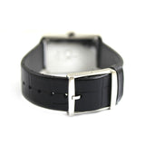 Buy Shop Calvin Klein Window Black Dial Black Leather Strap Watch for Men - K2M23107 USA Online