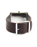 Buy Shop Calvin Klein Window Silver Dial Brown Leather Strap Watch for Men - K2M21126 USA Online