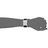 Buy Shop Calvin Klein Window Silver Dial Brown Leather Strap Watch for Women - K2M23126 USA Online