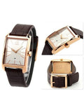 Buy Shop Calvin Klein Window White Dial Brown Leather Strap Watch for Women - K2M23620 USA Online
