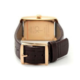 Buy Shop Calvin Klein Window White Dial Brown Leather Strap Watch for Women - K2M23620 USA Online