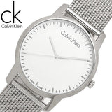 Buy Shop Calvin Klein City Chronograph White Dial Silver Mesh Bracelet Watch for Men - K2G2G126 USA Online