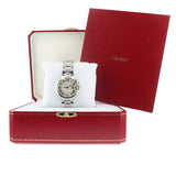 Buy Shop Cartier Ballen Bleu De Cartier Silver Dial Silver Steel Strap Watch for Women - W6920084 USA Online