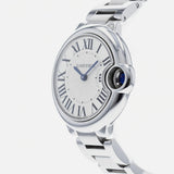 Buy Shop Cartier Ballen Bleu De Cartier Silver Dial Silver Steel Strap Watch for Women - W6920084 USA Online