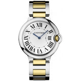 Buy Shop Cartier Ballon Bleu Silver Dial Two Tone Steel Strap Watch for Unisex Watch - W69008Z3 USA Online