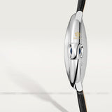 Buy Shop Cartier Ballon Bleu De Cartier Black Dial Black Leather Strap Watch for Men - WSBB0003 USA Online