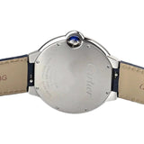 Buy Shop Cartier Ballon Bleu De Cartier Blue Dial Blue Leather Strap Watch for Men - WSBB0027 USA Online