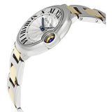 Buy Shop Cartier Ballon Bleu Silver Dial Two Tone Steel Strap Watch for Unisex Watch - W69008Z3 USA Online