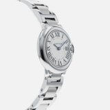 Buy Shop Cartier Ballon Bleu De Cartier White Dial Silver Steel Strap Watch for Women - W69010Z4 USA Online
