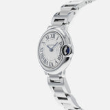 Buy Shop Cartier Ballon Bleu De Cartier White Dial Silver Steel Strap Watch for Women - W69010Z4 USA Online
