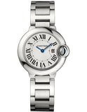 Buy Shop Cartier Ballon Bleu De Cartier White Dial Silver Steel Strap Watch for Women - W69010Z4 USA Online