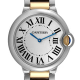 Buy Shop Cartier Ballon Bleu Silver Dial Two Tone Steel Strap Watch for Unisex Watch - W69008Z3 USA Online