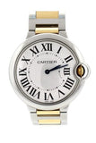 Buy Shop Cartier Ballon Bleu Silver Dial Two Tone Steel Strap Watch for Unisex Watch - W69008Z3 USA Online