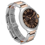 Buy Shop Cartier Ballon Bleu de Cartier Brown Dial Two Tone Steel Strap Watch for Men - W6920032 USA Online