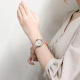 Buy Shop Cartier Ballon Blue De Cartier Pink Dial Pink Leather Strap Watch for Women - WSBB0031 USA Online