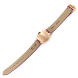 Buy Shop Cartier Ballon Bleu Diamonds White Dial Pink Leather Strap Watch for Women - WE902050 USA Online