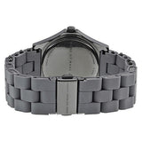 Buy Shop Marc Jacobs Pelly Grey Dial Grey Silicone Strap Watch for Women - MBM2589 USA Online