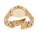 Buy Shop Marc Jacobs Blade Chronograph White Dial Gold Steel Strap Watch for Women - MBM3081 USA Online