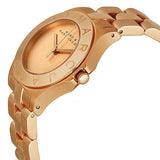 Buy Shop Marc Jacobs Blade Rose Gold Dial Rose Gold Steel Strap Watch for Women - MBM3127 USA Online