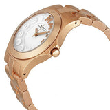 Buy Shop Marc Jacobs Rivera White Dial Rose Gold Steel Strap Watch for Women - MBM3135 USA Online