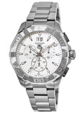 Buy Shop Tag Heuer Aquaracer White Dial Silver Steel Strap Watch for Men - CAY1111.BA0927 USA Online