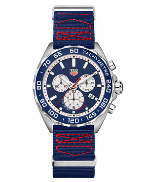 Buy Shop Tag Heuer Formula 1 Redbull Edition Chronograph Blue Dial Blue NATO Strap Watch for Men - CAZ1018.FC8213 USA Online