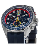 Buy Shop Tag Heuer Formula 1 Red Bull Racing Chronograph Blue Dial Blue Rubber Strap Watch for Men - CAZ101AL.FT8052 USA Online