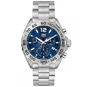 Buy Shop Tag Heuer Formula 1 Chronograph Blue Dial Silver Steel Strap Watch for Men - CAZ101K.BA0842 USA Online