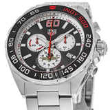 Buy Shop Tag Heuer Formula 1 Indy 500 Special Edition Black Dial Silver Steel Strap Watch for Men - CAZ101V.BA0842 USA Online