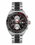 Tag Heuer Formula 1 Calibre 16 Max Verstappen Limited Edition Black Dial Two Tone Steel Strap Watch for Men - CAZ2018.BA0970