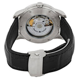 Maurice Lacroix Pontos Silver Dial Black Leather Strap Watch For Men - PT6148-SS001-131