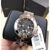 Buy Shop Marc Jacobs Blade Chronograph Grey Dial Two Tone Steel Strap Watch for Women - MBM8583 USA Online