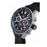 Buy Shop Tag Heuer Carrera Automatic Chronograph Steel & Ceramic Black Dial Black Rubber Strap Watch for Men - CBG2A1Z.FT6157 USA Online