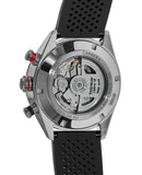 Buy Shop Tag Heuer Carrera Chronograph Black Dial Black Rubber Strap Watch for Men - CBN2A1AA.FT6228 USA Online