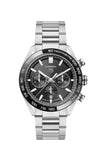 Buy Shop Tag Heuer Carrera Automatic Chronograph Black Dial Silver Steel Strap Watch for Men - CBN2A1B.BA0643 USA Online