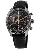 Buy Shop Tag Heuer Carrera Year of The Rabbit Automatic Chronograph Black Dial Black Leather Strap Watch for Men - CBN2A1L.FC6521 USA Online