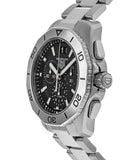 Buy Shop Tag Heuer Aquaracer Professional 200 Date Black Dial Silver Steel Strap Watch for Men - CBP1110.BA0627 USA Online