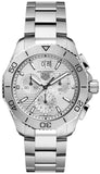 Buy Shop Tag Heuer Aquaracer Professional 200 Date White Dial Silver Steel Strap Watch for Men - CBP1111.BA0627 USA Online