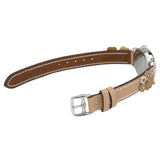 Buy Shop Coach Perry White Dial Brown Floral Leather Strap Watch for Women - 14502873 USA Online