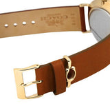 Buy Shop Coach Perry Gold Dial Brown Leather Strap Watch for Women - 14503331 USA Online