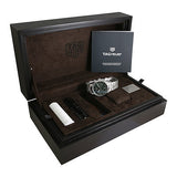 Buy Shop Tag Heuer Carrera Automatic Chronograph Limited Edition Green Dial Silver Steel Strap Watch for Men - CBN2014.EB0240 USA Online