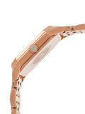 Buy Shop Emporio Armani Giola White Mother of Pearl Dial Rose Gold Steel Strap Watch For Women - AR11147 USA Online