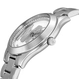 Buy Shop Michael Kors Mini Slim Runway Silver Dial Silver Steel Strap Watch for Women - MK3548 USA Online