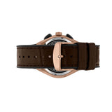 Buy Shop Maserati Triconic Chronograph Grey Dial Brown Leather Strap Watch For Men - R8871639003 USA Online