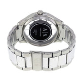 Buy Shop Armani Exchange Hampton Chronograph Blue Dial Silver Steel Strap Watch For Men - AX2178 USA Online