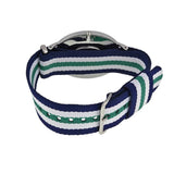 Buy Shop Daniel Wellington Classic Nottingham White Dial Two Tone NATO Strap Watch For Men - 0208DW USA Online