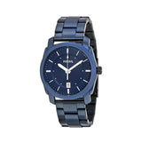 Buy Shop Fossil Machine Blue Dial Blue Steel Strap Watch for Men - FS5231 USA Online